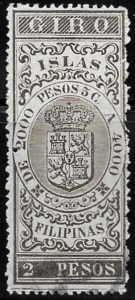 1894 - 2p Giro Revenue Stamp